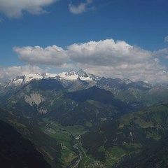 Flugwegposition um 10:47:21: Aufgenommen in der Nähe von Gemeinde Rennweg am Katschberg, 9863, Österreich in 2969 Meter